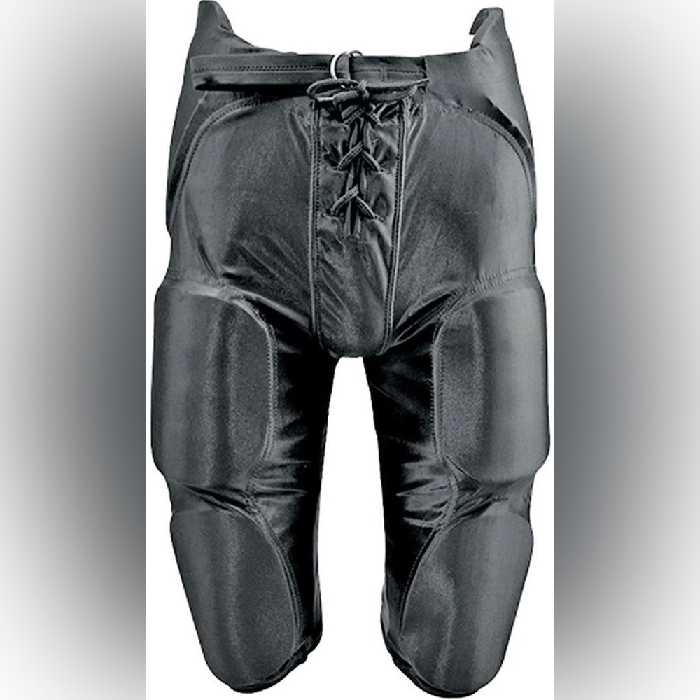 NWOT - Martin Sports Integrated Dazzle Youth Football Pants - Black Small